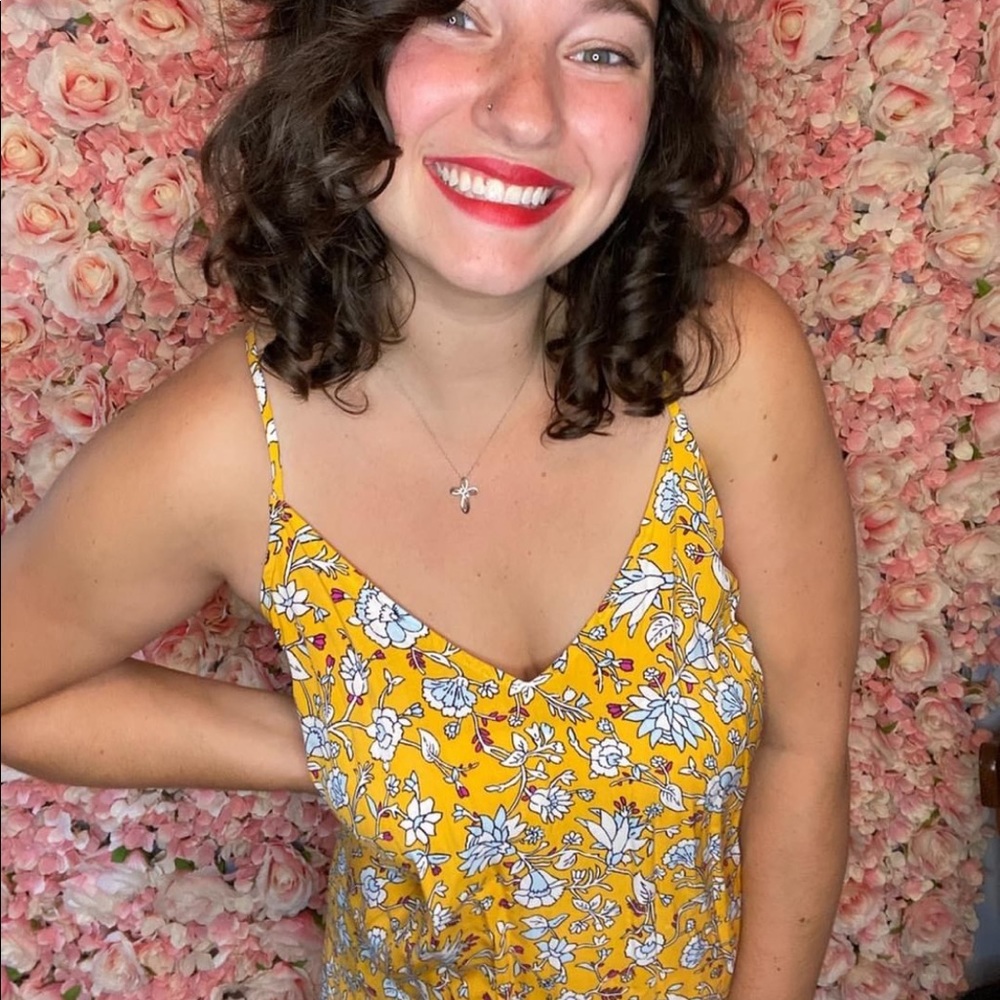 Old Navy Floral Tropical Maxi Dress